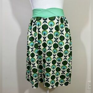 Miss Look sz med skirt vintage styling with elastic on the back waist